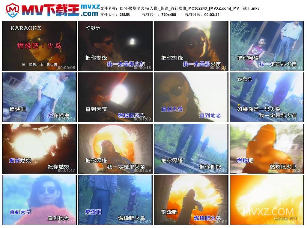 佚名-燃烧吧火鸟(人物)_国语_流行歌曲_MC302243